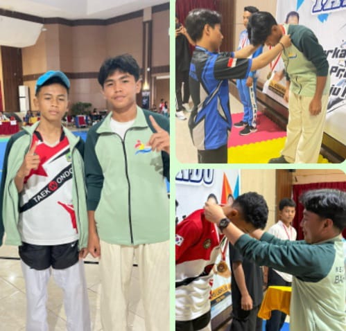 Kisah Inspiratif: Dua Putra Takalar Jadi Jawara Taekwondo di Morowali   