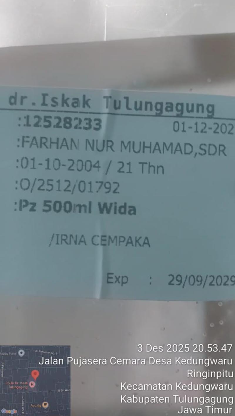 RSUD dr. Iskak Tulungagung dielu-elukan sebagai “Rumah Sakit Bintang 5” dibalik Cerita itu Mengerikan