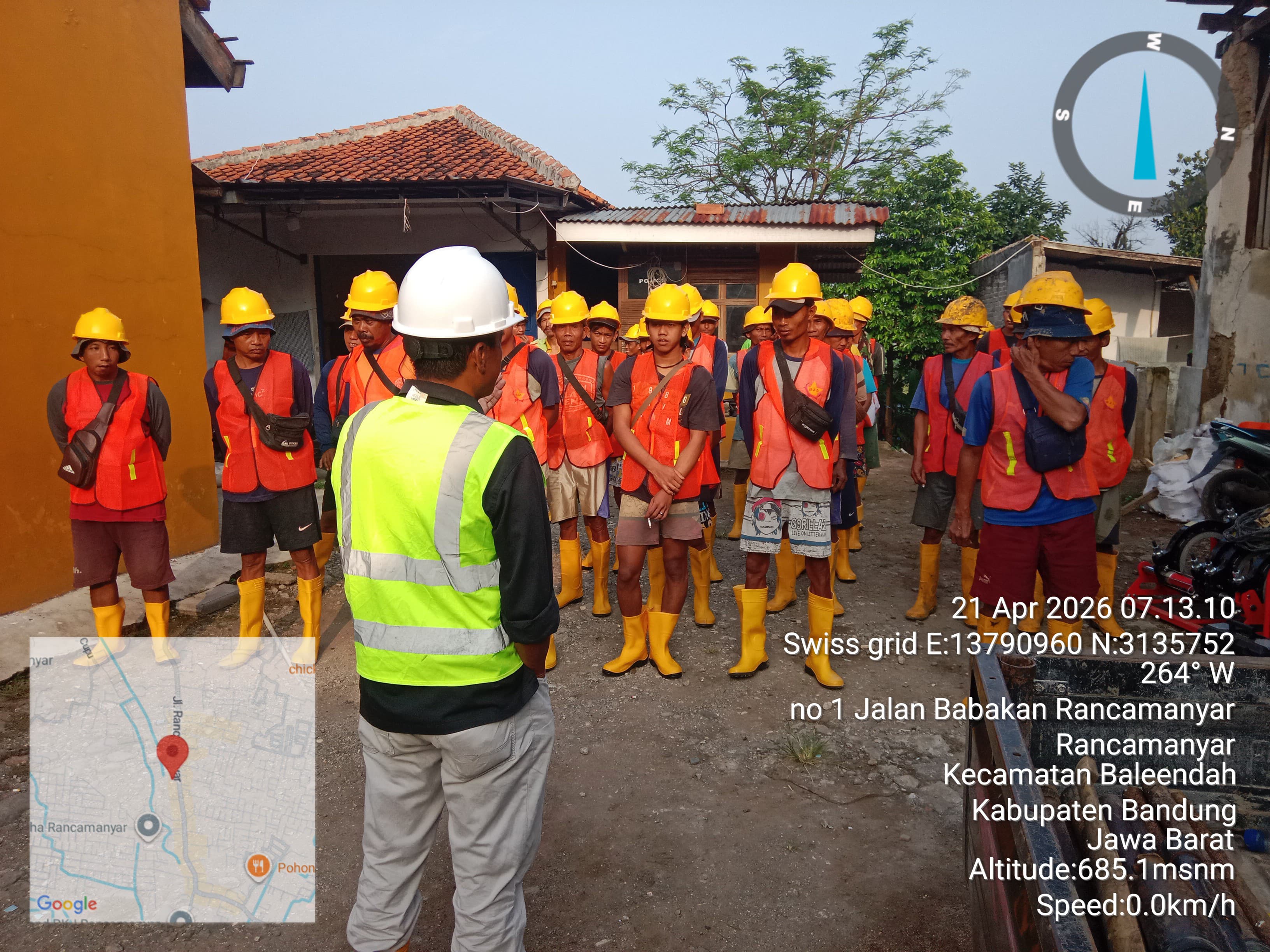 Progres Pembangunan Jaringan Distribusi Utama di Rancamanyar dan Rancamulya